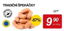 ZEMAN Tradiční špekáčky nabídka