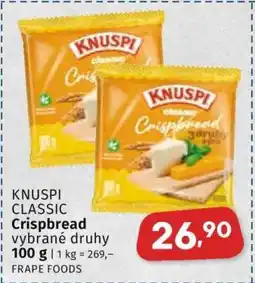 Coop KNUSPI CLASSIC Crispbread nabídka