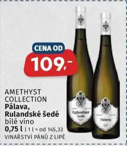 Coop AMETHYST COLLECTION Pálava, Rulandské šedé nabídka