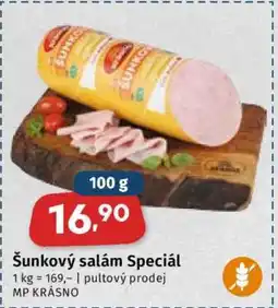 Coop Šunkový salám speciál nabídka
