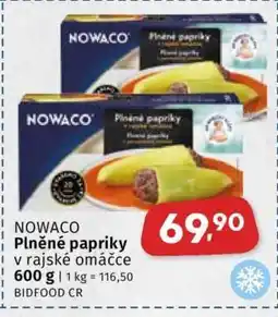 Coop NOWACO Plněné papriky nabídka