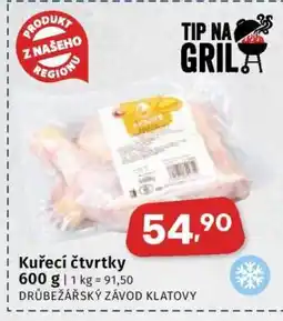 Coop Kuřecí čtvrtky nabídka