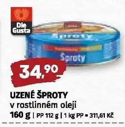 Coop Die Gusta nabídka