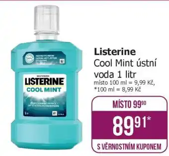 Listerine Cool Mint ústní voda 1 litr