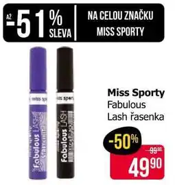 Teta Miss Sporty Fabulous Lash řasenka nabídka