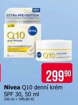 Teta Nivea Q10 denní krém SPF 30, 50 ml nabídka