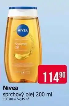 Teta Nivea sprchový olej 200 ml nabídka