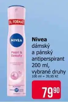 Teta Nivea dámský a pánský antiperspirant nabídka