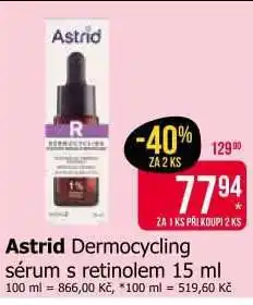 Teta Astrid Dermocyling sérum s retinolem 15 ml nabídka