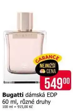 Teta Bugatti dámská EDP nabídka