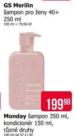 Teta MONDAY šampon nabídka