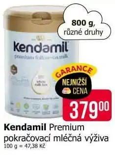 Teta Kendamil Premium pokračovací mléčná výživa nabídka