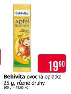 Teta Bebivita ovocná oplatka nabídka