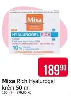 Teta Mixa Rich Hyalurogel krém 50 ml nabídka