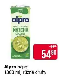 Teta Alpro nápoj nabídka