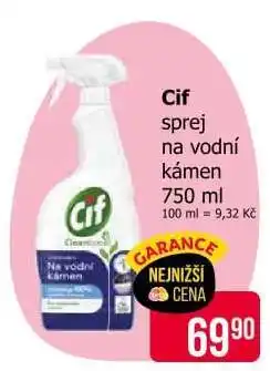 Teta Cif sprej na vodní kámen nabídka