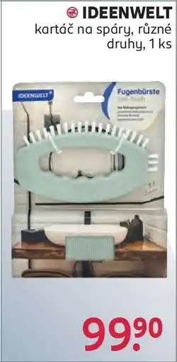 Rossmann IDEENWELT Kartáč na spáry nabídka
