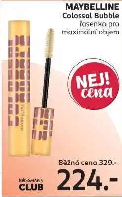 Rossmann MAYBELLINE Colossal Bubble nabídka