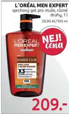 Rossmann L‘Oréal Men Expert nabídka