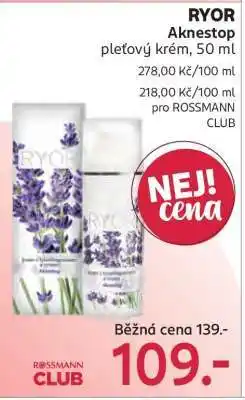 Rossmann Ryor Aknestop nabídka