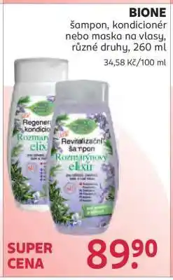 Rossmann Bione nabídka