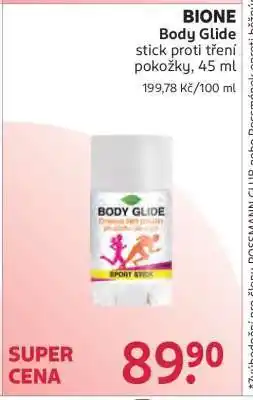 Rossmann BIONE Body Glide nabídka