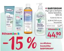 Rossmann Babydream nabídka