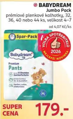Rossmann BABYDREAM Jumbo Pack nabídka