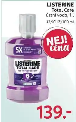 Rossmann Listerine Total Care nabídka