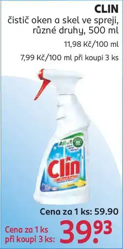 Rossmann Clin nabídka