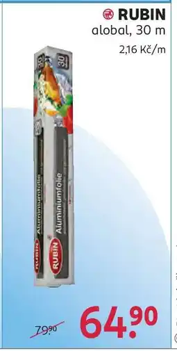 Rossmann RUBIN alobal, 30 m nabídka