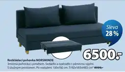 JYSK ROZKLÁDACÍ POHOVKA NORSMINDE nabídka