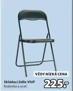 JYSK Skládací židle VIUF nabídka
