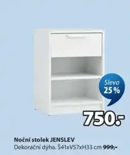 JYSK NOČNÍ STOLEK JENSLEV nabídka