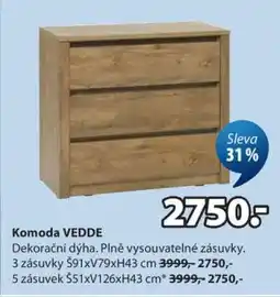 JYSK KOMODA VEDDE nabídka