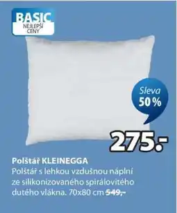 JYSK Polštář KLEINEGGA nabídka