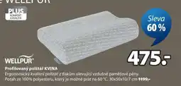JYSK WELLPUR Profilovaný polštář KVINA nabídka