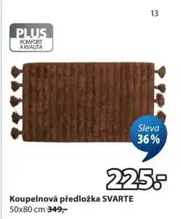 JYSK Koupelnová předložka SVARTE nabídka