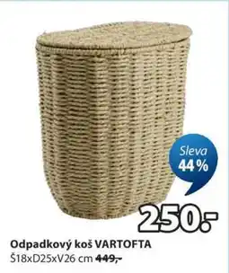 JYSK Odpadkový koš VARTOFTA nabídka