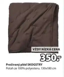 JYSK Prošívaný pléd SKOGSTRY nabídka