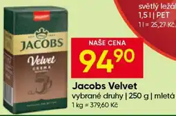 Hruška Jacobs Velvet nabídka