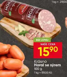 Hruška KRÁSNO HORAL SE SÝREM nabídka