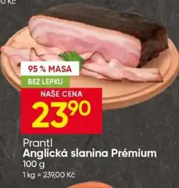 Hruška Prantl Anglická slanina prémium nabídka