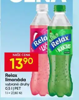 Hruška Relax limonáda nabídka