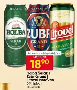 Hruška Holba Šerák 11 Zubr Grand Litovel Moravan nabídka