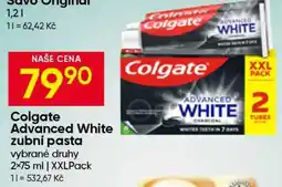 Hruška Colgate Advanced White Zubní pasta nabídka