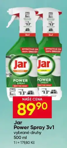 Hruška JAR POWER SPRAY 3V1 nabídka