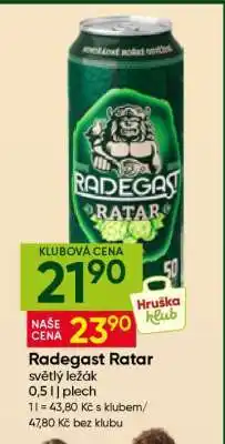 Hruška Radegast Ratar nabídka