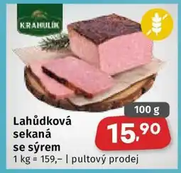 Coop Lahůdková sekaná se sýrem nabídka