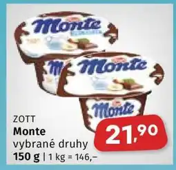 Coop ZOTT Monte nabídka